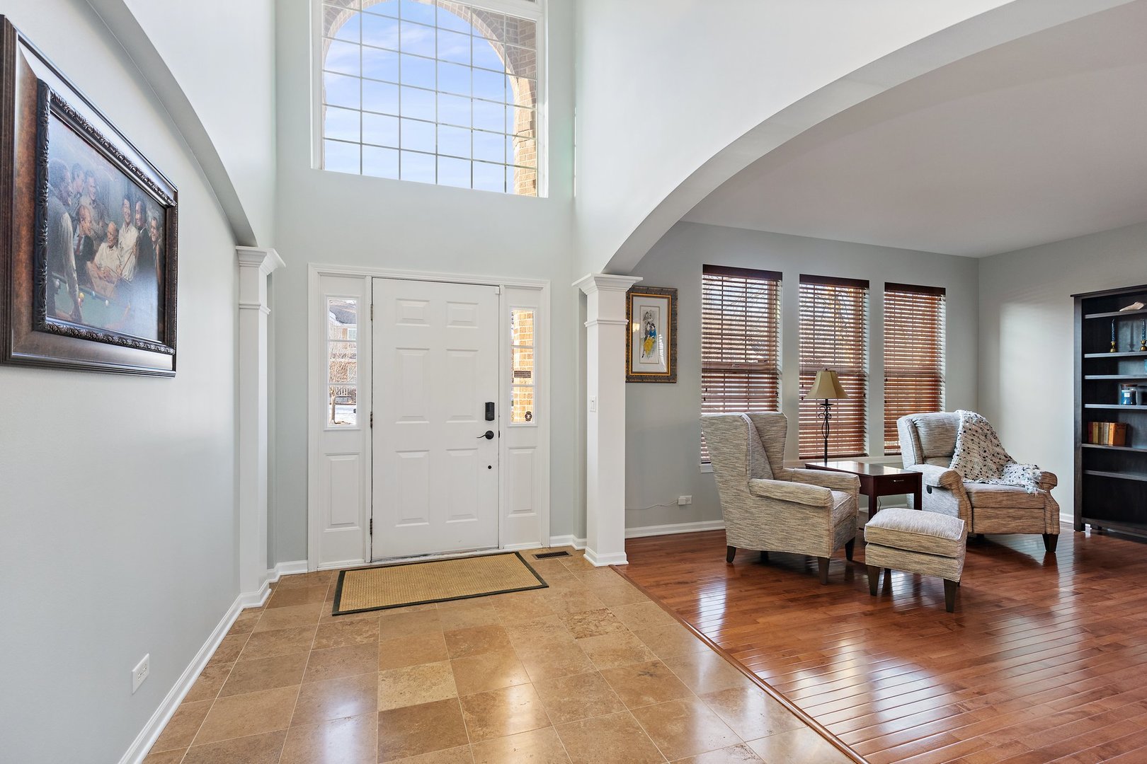 5617 Red Oak Drive Hoffman Estates, IL 60192 - Photo 2 of 30 a living room with furniture and a large window