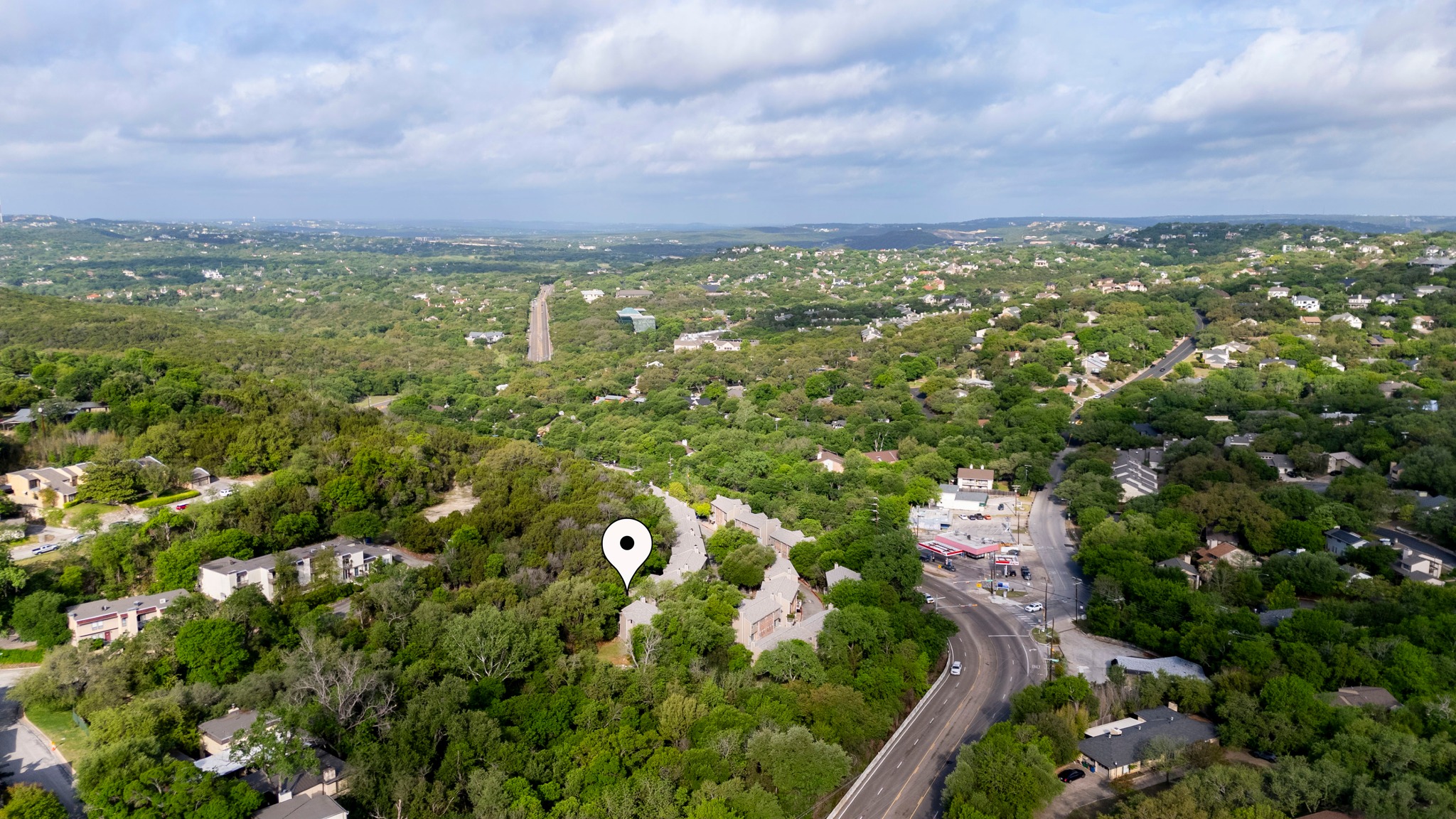 3845 Ranch Road 2222, Unit 19 Austin, TX 78731 - Photo 34 of 38 a view of a city