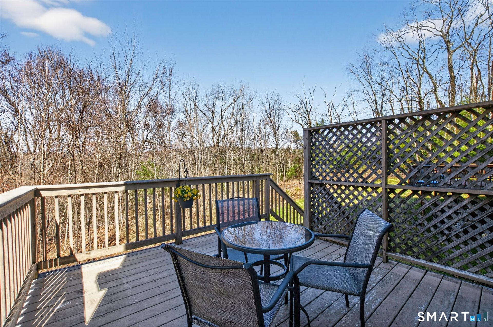 16 A Claire Hill Road Burlington, CT 06013 - Photo 29 of 37 a view of a chairs and table on the deck