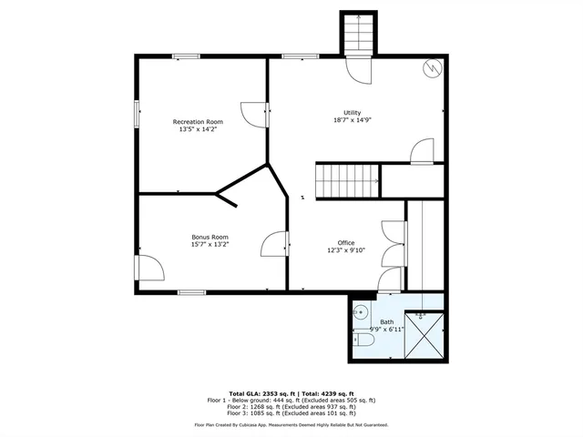 a picture of a room with windows