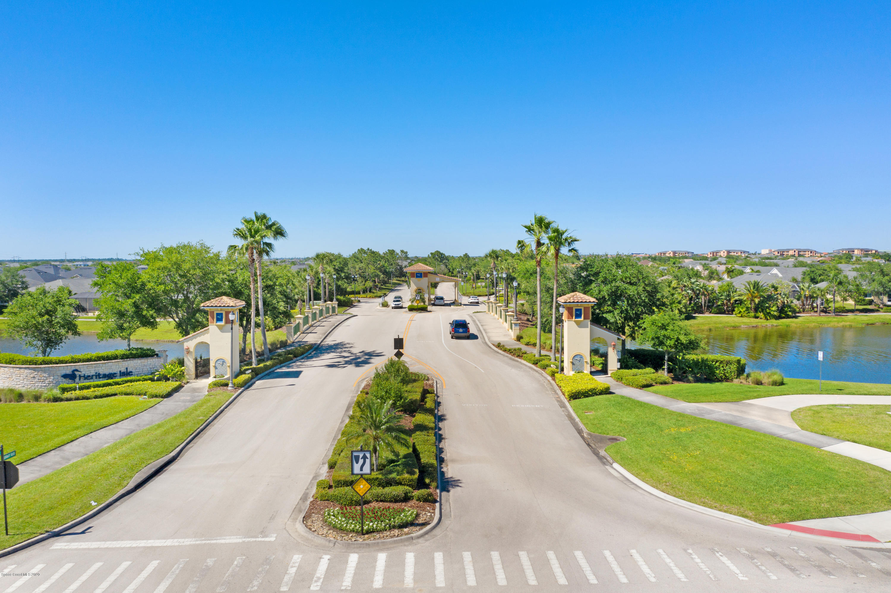 6848 Toland Drive, Unit 404 Melbourne, FL 32940 - Photo 25 of 36 Gated Guardhouse