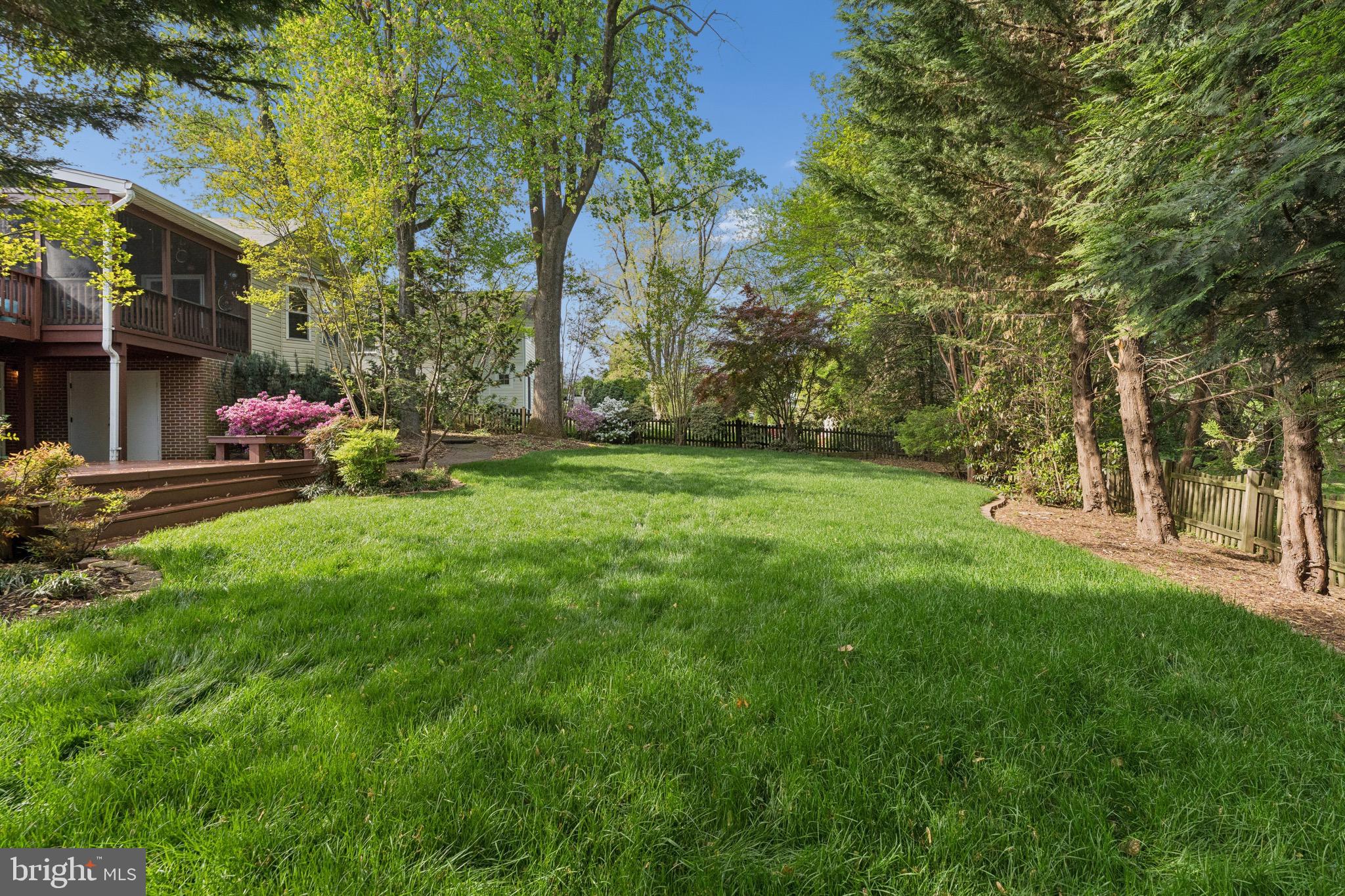 1806 Birch Road McLean, VA 22101 - Photo 58 of 61 Fully Fenced-in backyard