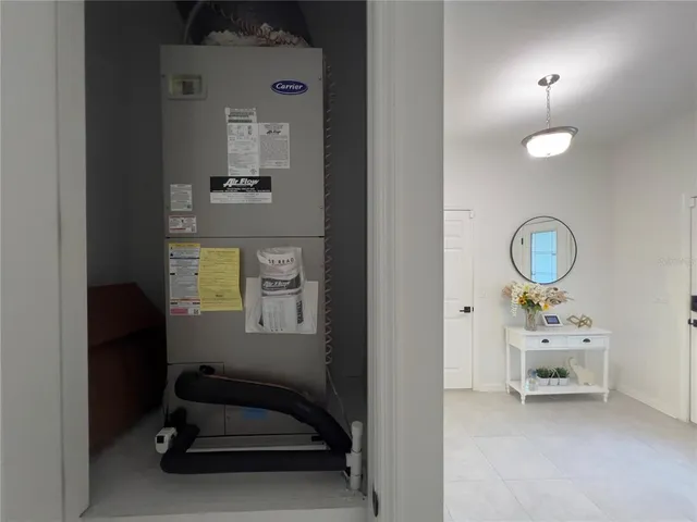 a view of a room with window