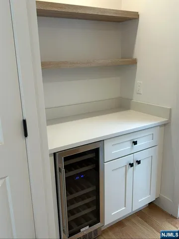 a close view of washer and dryer