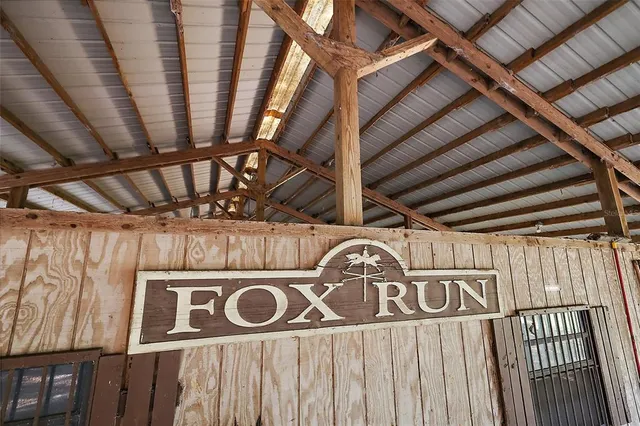 a view of a car with garage