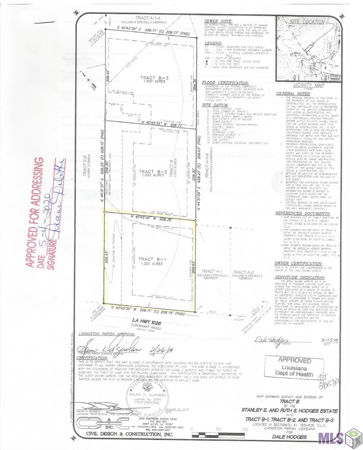 3 Lockhart Road Denham Springs, LA 70726 - Photo 1 of 8
