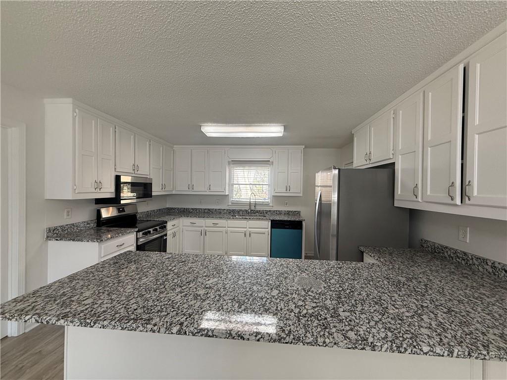 2540 Fortune Drive Dacula, GA 30019 - Photo 12 of 54 a kitchen with stainless steel appliances granite countertop a refrigerator sink and stove