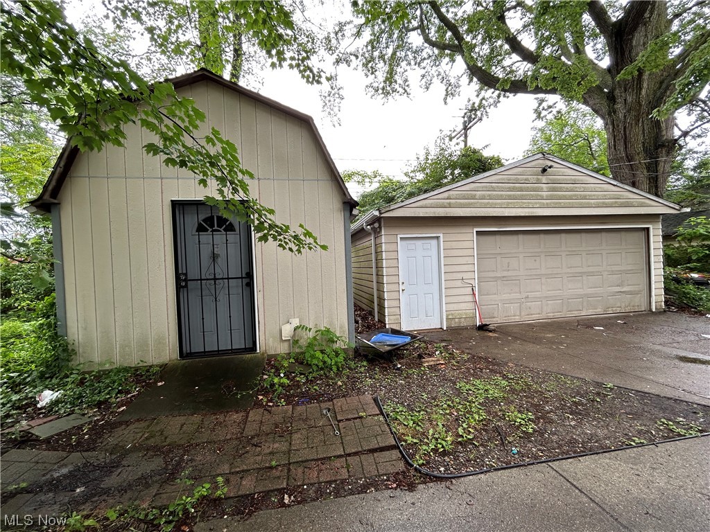 13604 Claiborne Road Cleveland, OH 44112 - Photo 2 of 18 Garage featuring garage