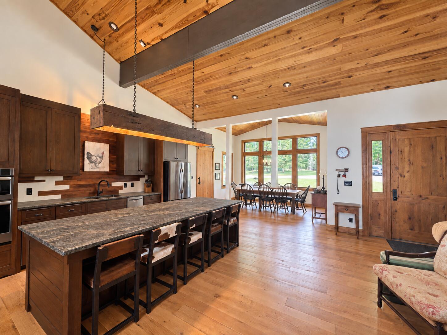214 Saunders Point Road Huddleston, VA 24104 - Photo 5 of 9 Kitchen and Dining