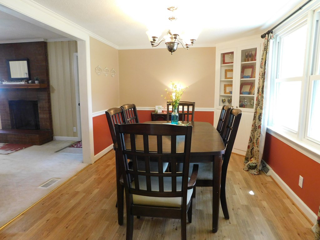 153 Joe Morris Road Kenly, NC 27542 - Photo 11 of 31 Large Dining Room with Built in Cabinets