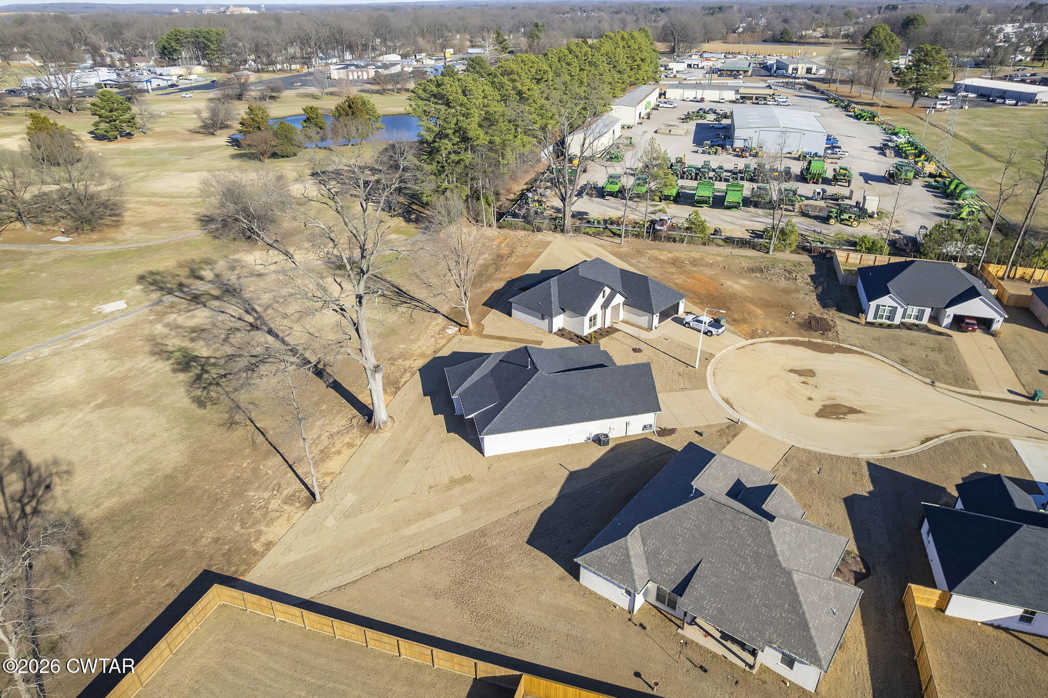 77 Grande Pnes Cove Jackson, TN 38305 - Photo 26 of 31 an aerial view of residential houses with outdoor space