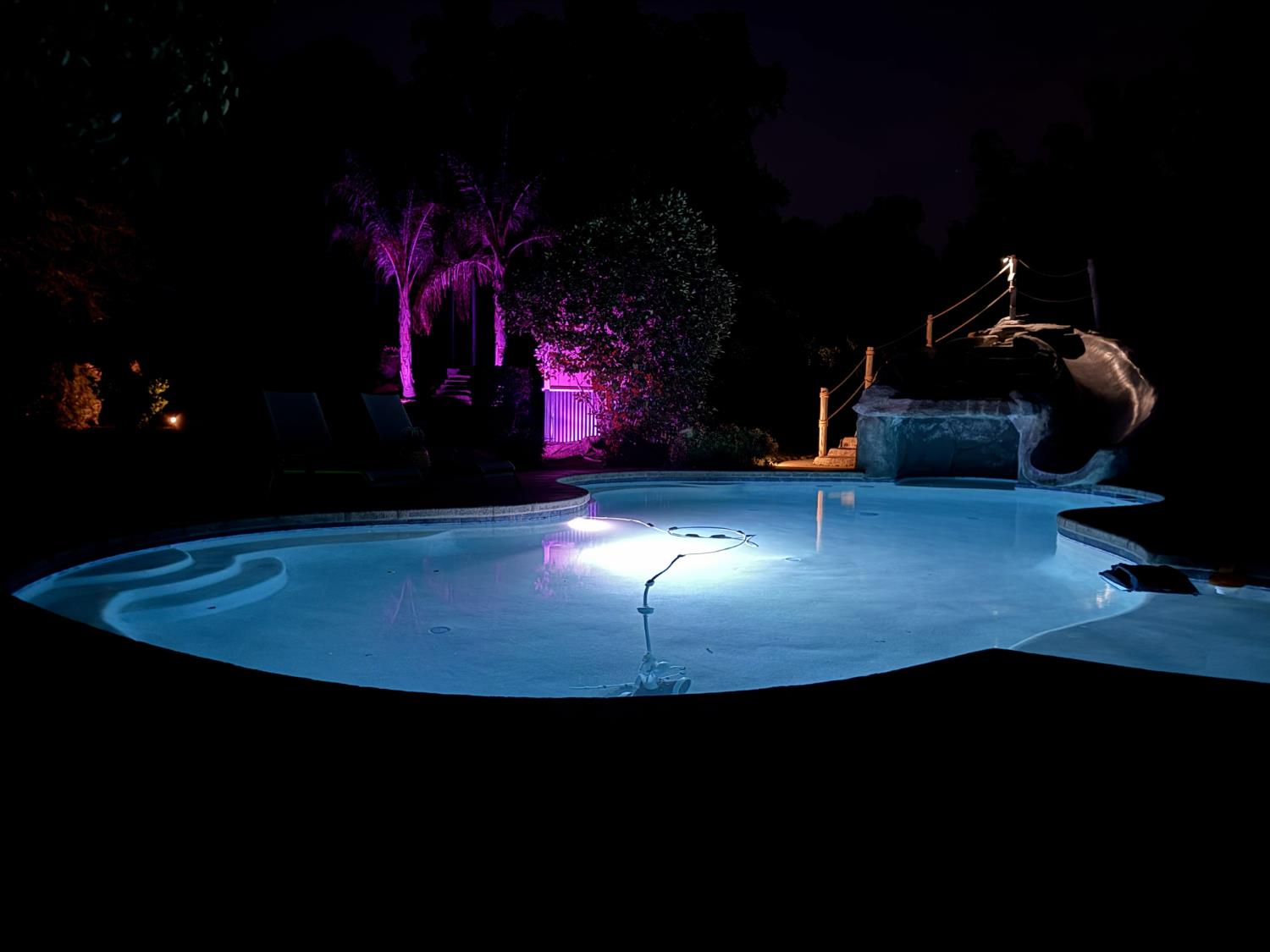 7396 Callison Road Penryn, CA 95663 - Photo 95 of 99 Pool at night
