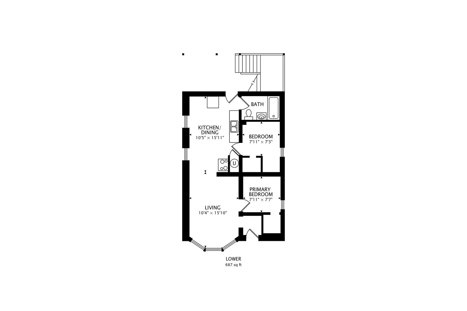 4322 North Monticello Avenue Chicago, IL 60618 - Photo 35 of 37 a picture of a wall with white wall painting