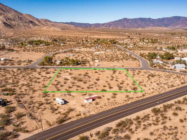 a view of a city with a mountain