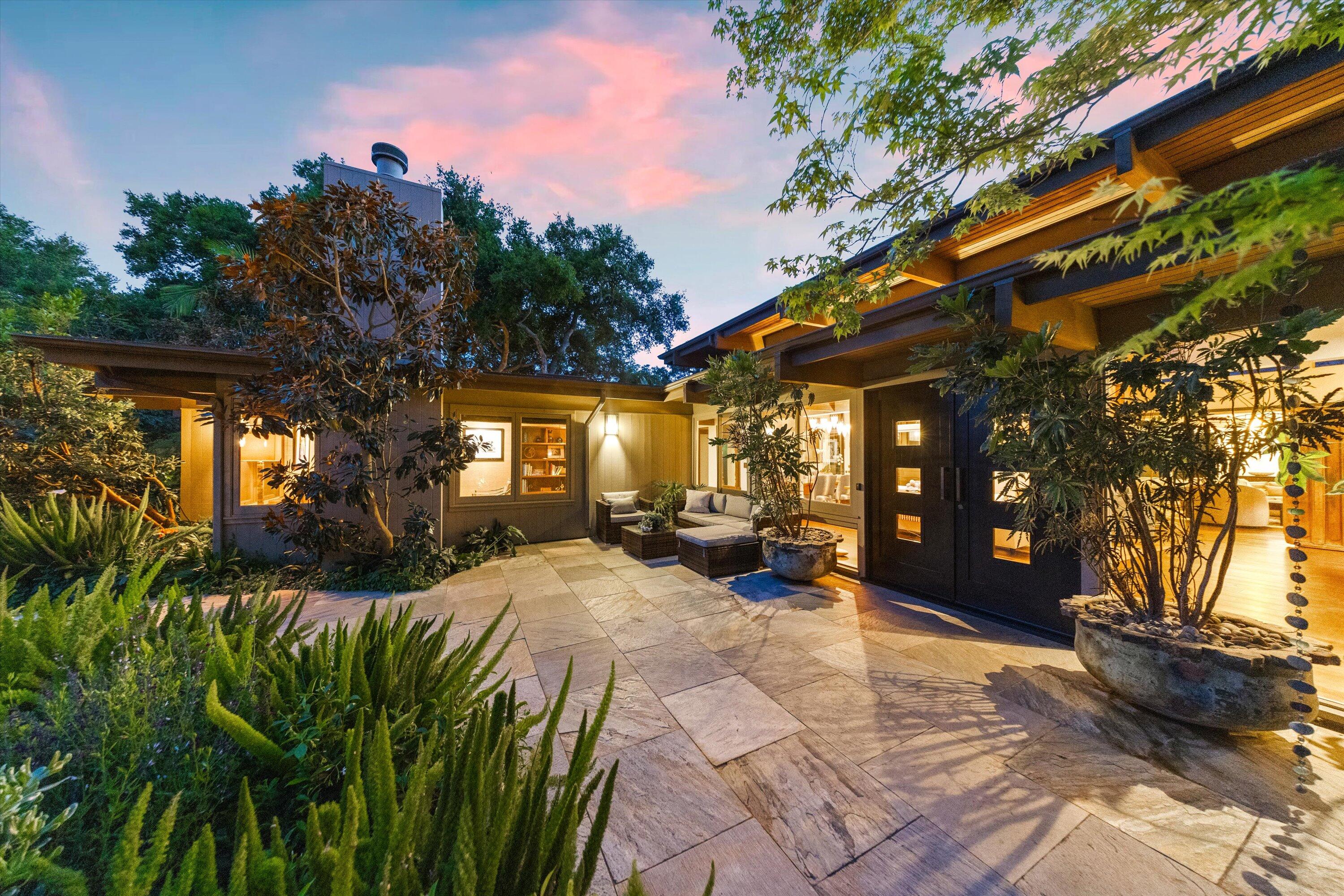 655 Oak Springs Lane Santa Barbara, CA 93108 - Photo 38 of 39 a view of a house with backyard porch and sitting area