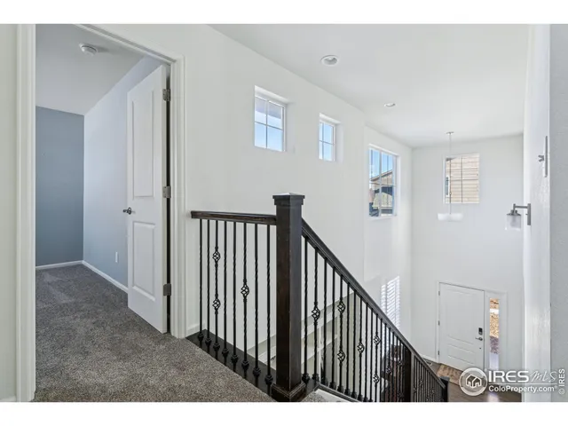 a view interior of a house with wooden floor