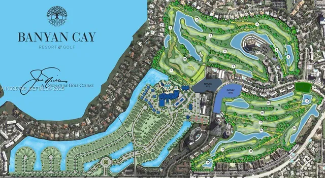 a lake view with houses in background