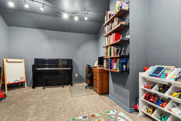a room with storage and utility