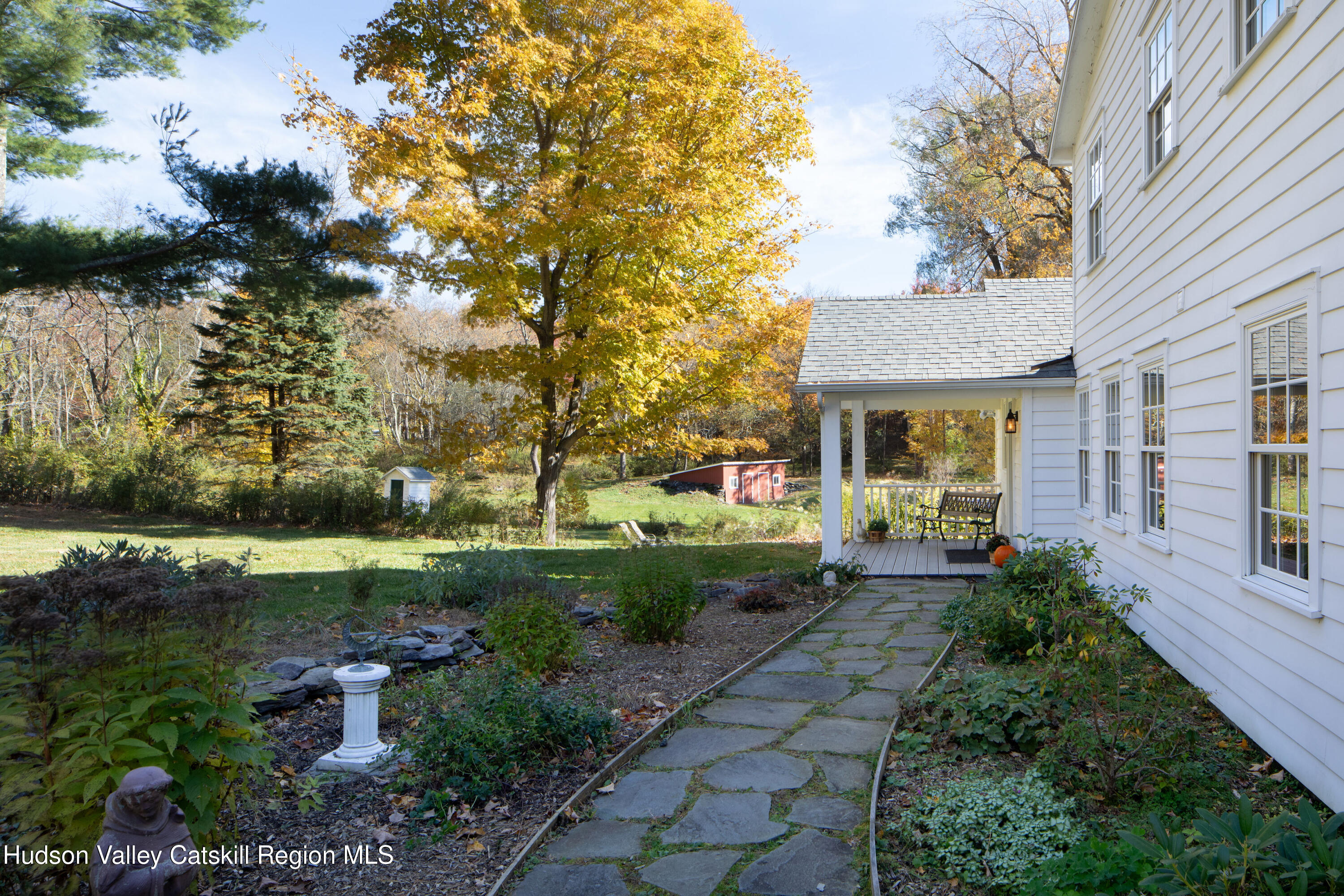 321 Tompkins Road Ancram, NY 12502 - Photo 20 of 54 stone path, gardens