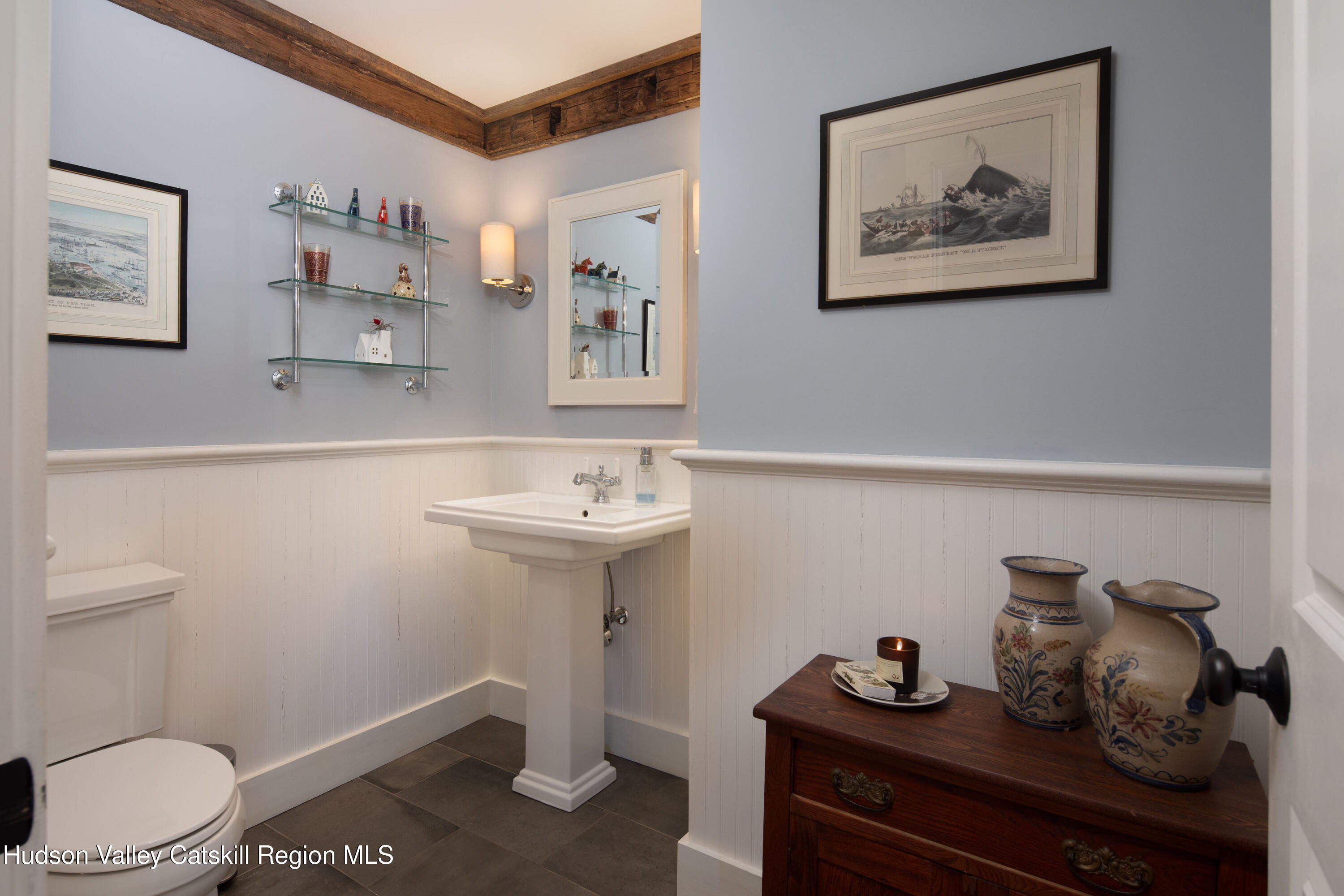 321 Tompkins Road Ancram, NY 12502 - Photo 37 of 54 Powder room, main floor