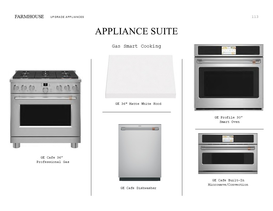 2614 Good Morrow Drive Rosenberg, TX 77471 - Photo 33 of 47 Farmhouse Look Palette 3: Appliance Selection Sheet (*Artist rendering used for illustration purposes only.)