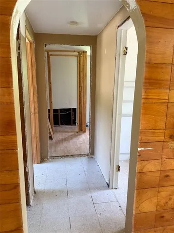 a view of front door of house