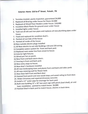 $459,900 | 210 South 6th Street, Pulaski, TN 38478