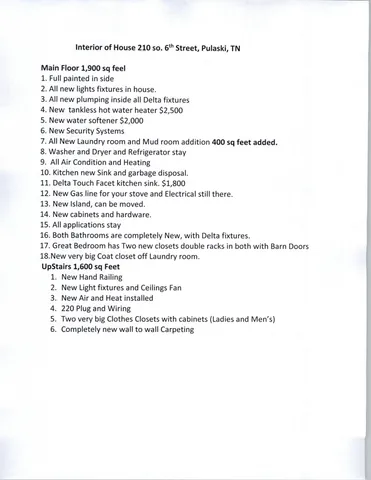 $459,900 | 210 South 6th Street, Pulaski, TN 38478