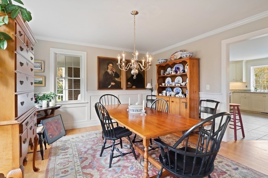 100 Round Cove Road Chatham, MA 02633 - Photo 6 of 38 a view of a dining room with furniture window and outside view