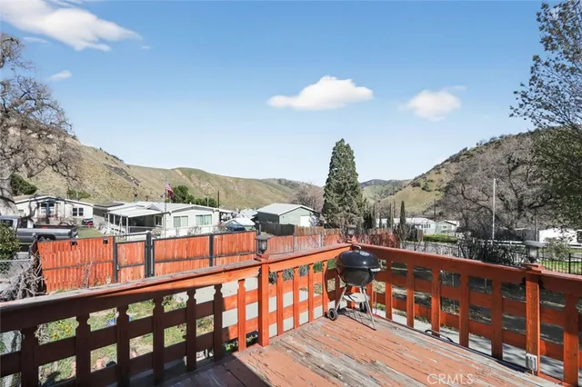 a view of city from a balcony