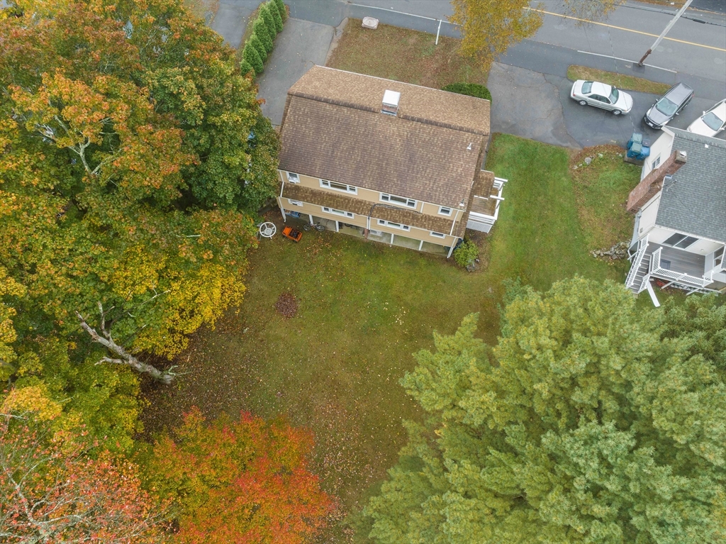 250-252 Mechanic Street Canton, MA 02021 - Photo 38 of 42 an aerial view of residential house with swimming pool