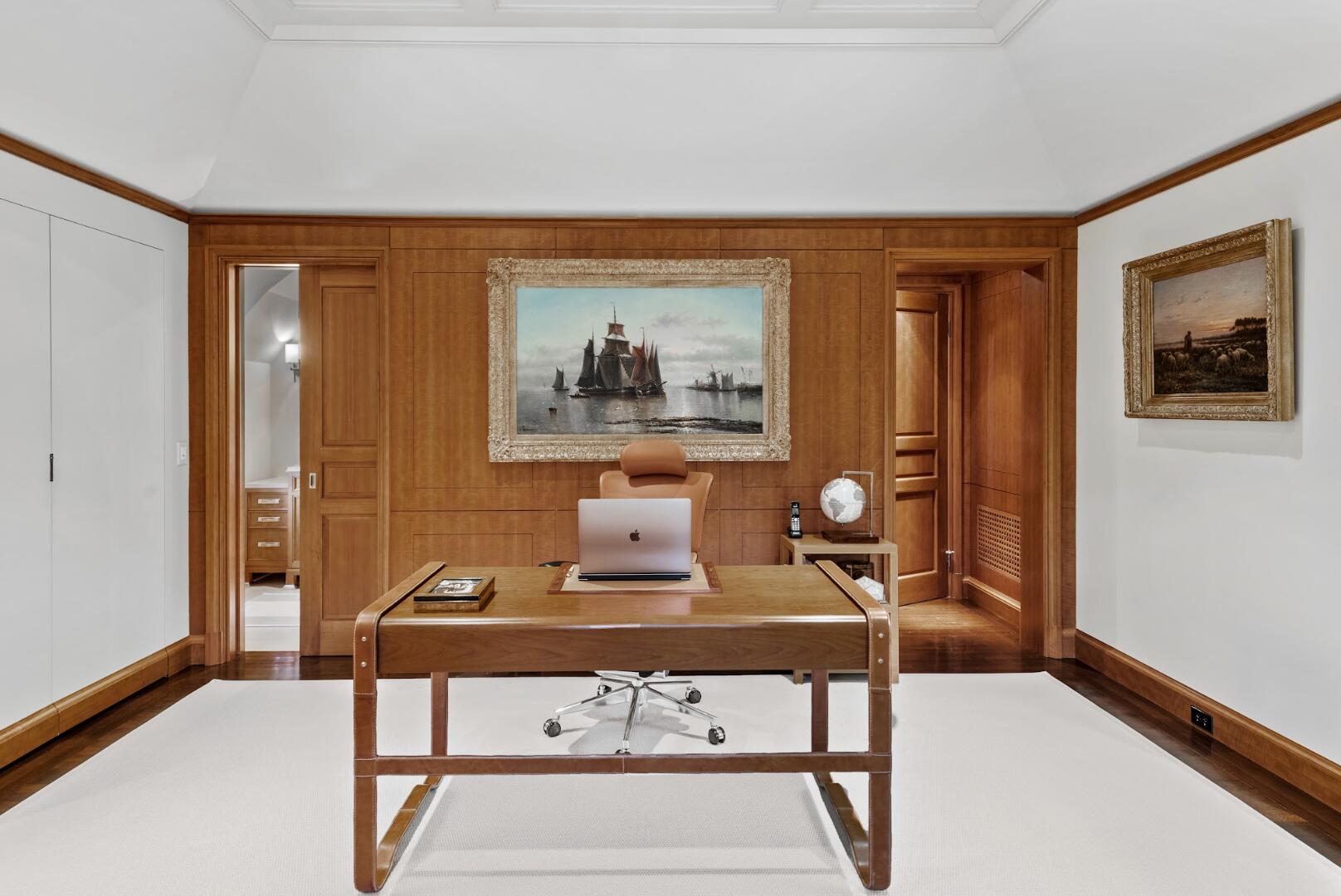 1024 Smith Ridge Road New Canaan, CT 06840 - Photo 27 of 40 a living room with furniture and wooden floor