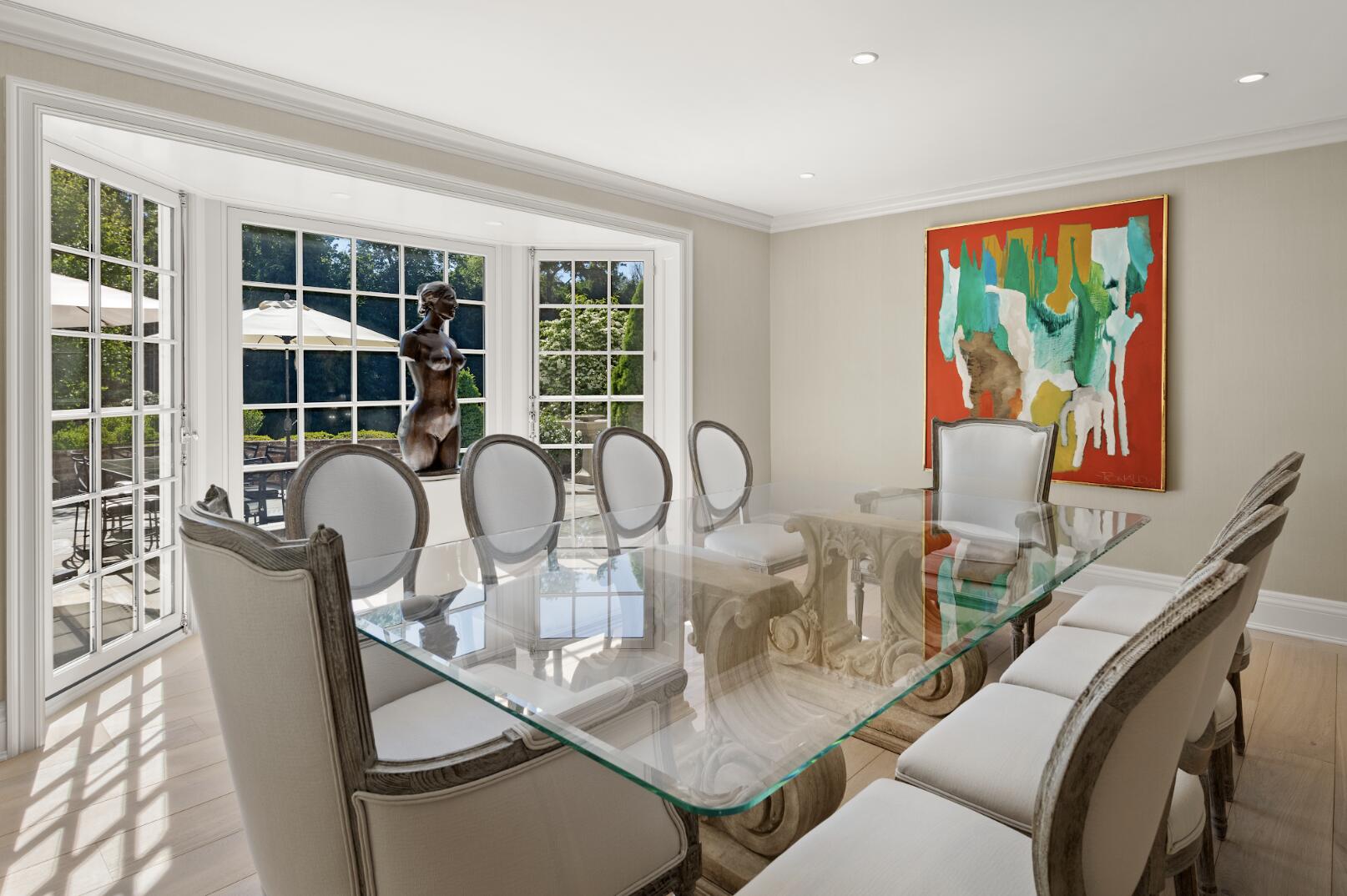 1024 Smith Ridge Road New Canaan, CT 06840 - Photo 9 of 40 a dining room with furniture and window