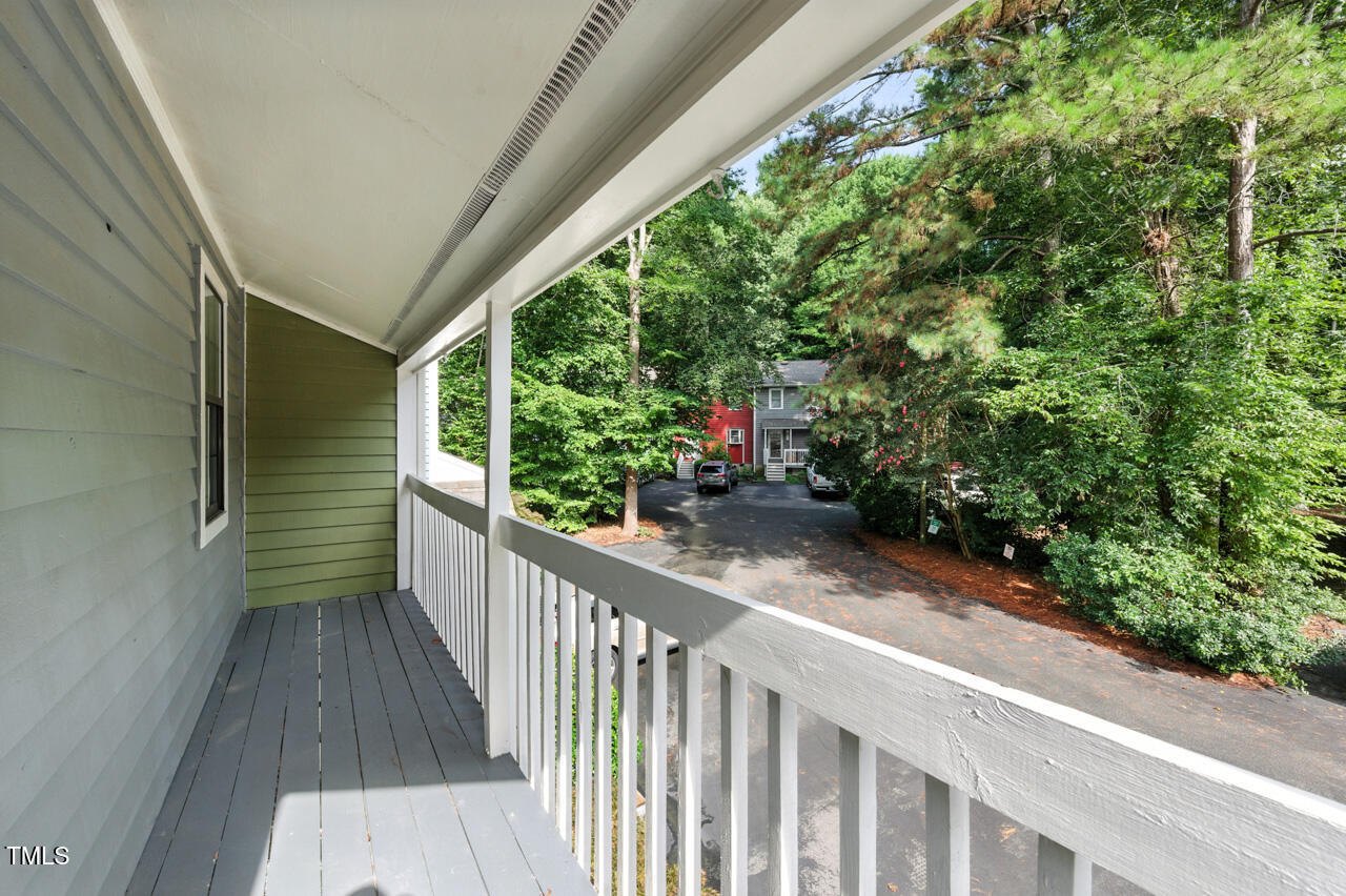 53 Willow Bridge Drive Durham, NC 27707 - Photo 18 of 37 Upstairs - Porch