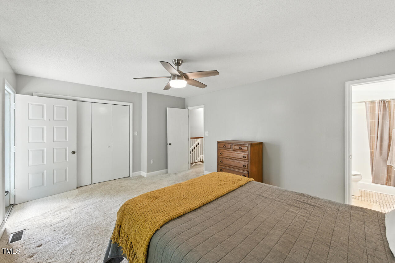53 Willow Bridge Drive Durham, NC 27707 - Photo 21 of 37 Upstairs - Primary Bedroom 1