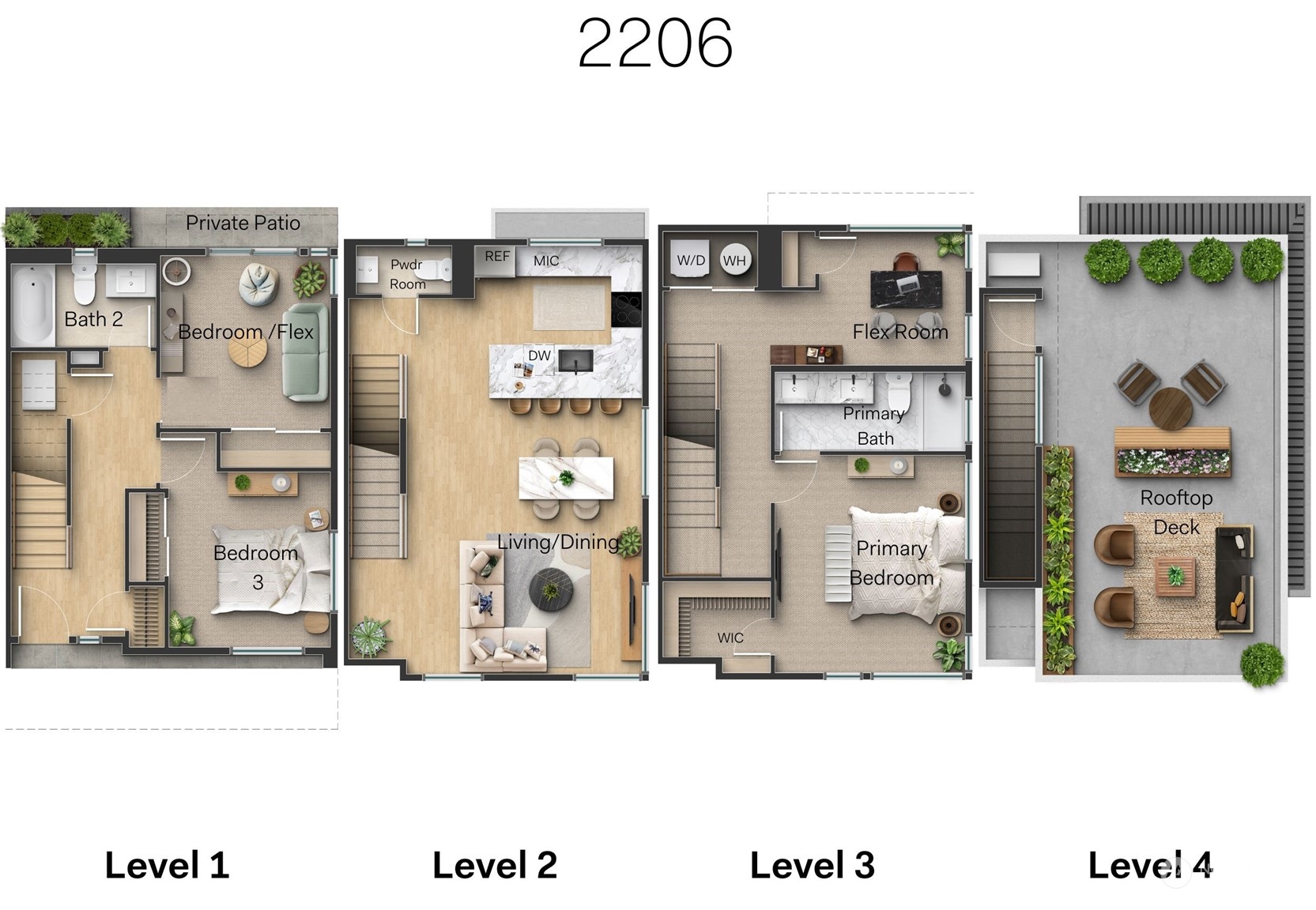 2206 Northwest 64th Street Seattle, WA 98107 - Photo 2 of 2 a picture of a floor plan
