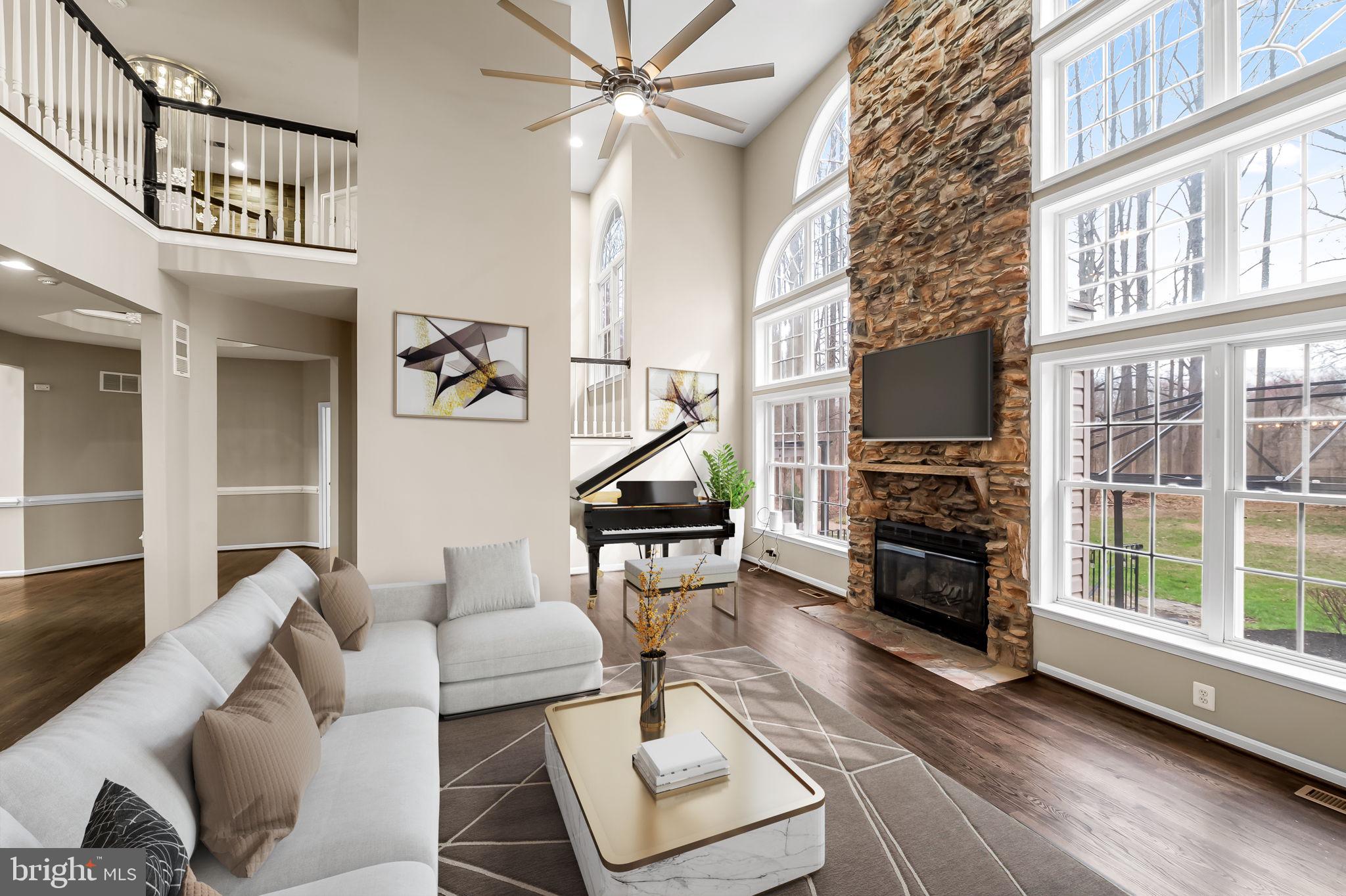 9 Durkee Farm Road Reisterstown, MD 21136 - Photo 19 of 74 Family room virtuall staged