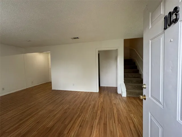 wooden floor in an empty room