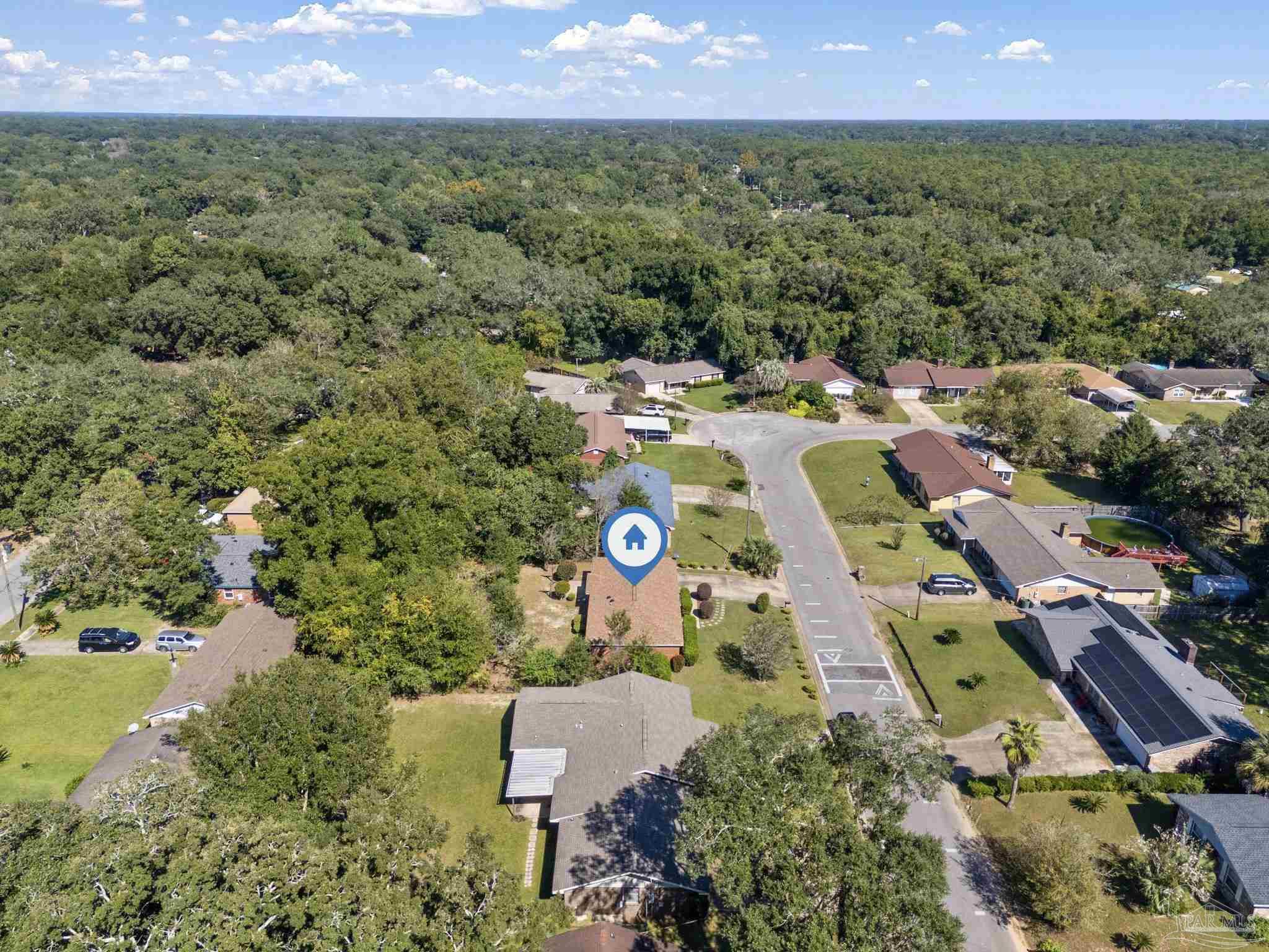 3135 Bent Oak Road Pensacola, FL 32526 - Photo 40 of 47 an aerial view of multiple house