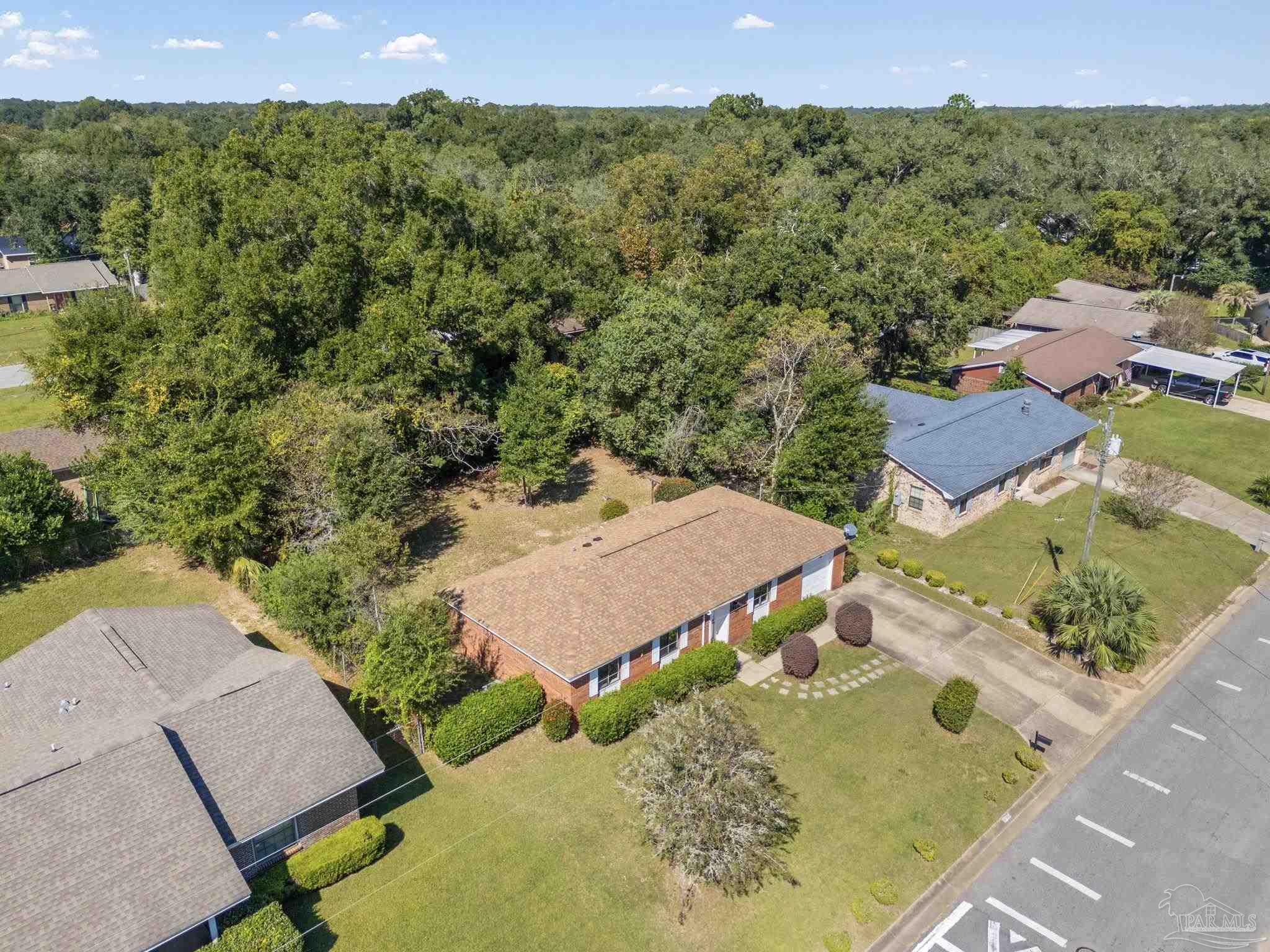 3135 Bent Oak Road Pensacola, FL 32526 - Photo 44 of 47 an aerial view of a house