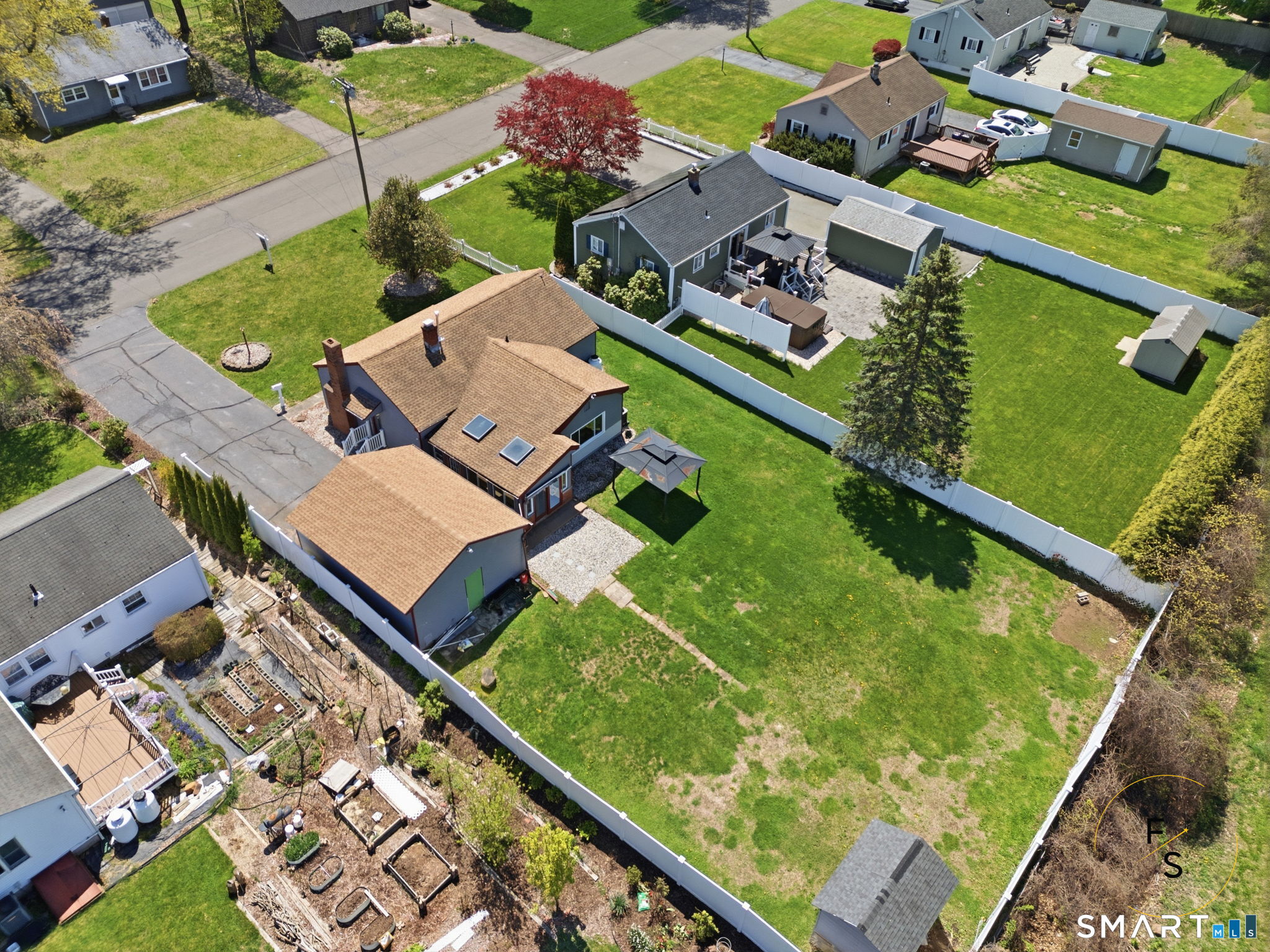 57 Concord Circle Wethersfield, CT 06109 - Photo 34 of 37 an aerial view of a house