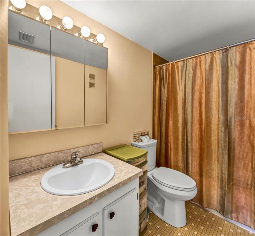 11485 Oakhurst Road, Unit 200321 Largo, FL 33774 - Photo 16 of 28 a bathroom with a sink a toilet and mirror