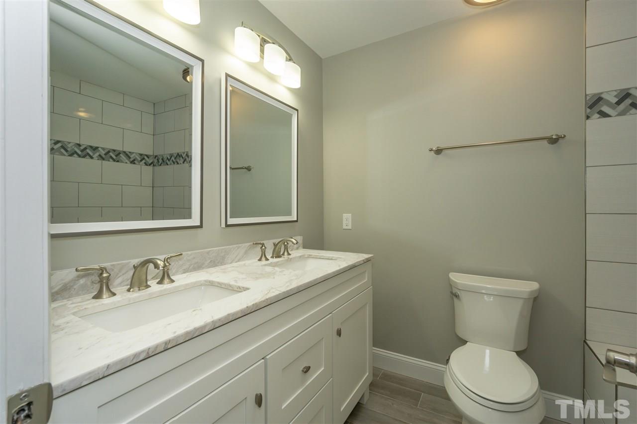 720 Dartmouth Road Raleigh, NC 27609 - Photo 22 of 25 New Bath with Double Vanity