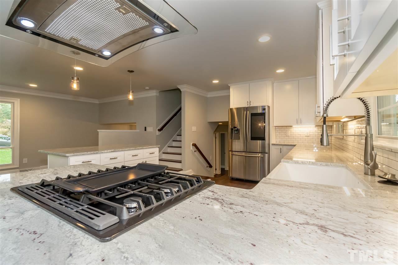 720 Dartmouth Road Raleigh, NC 27609 - Photo 10 of 25 New Gas Cook Top.