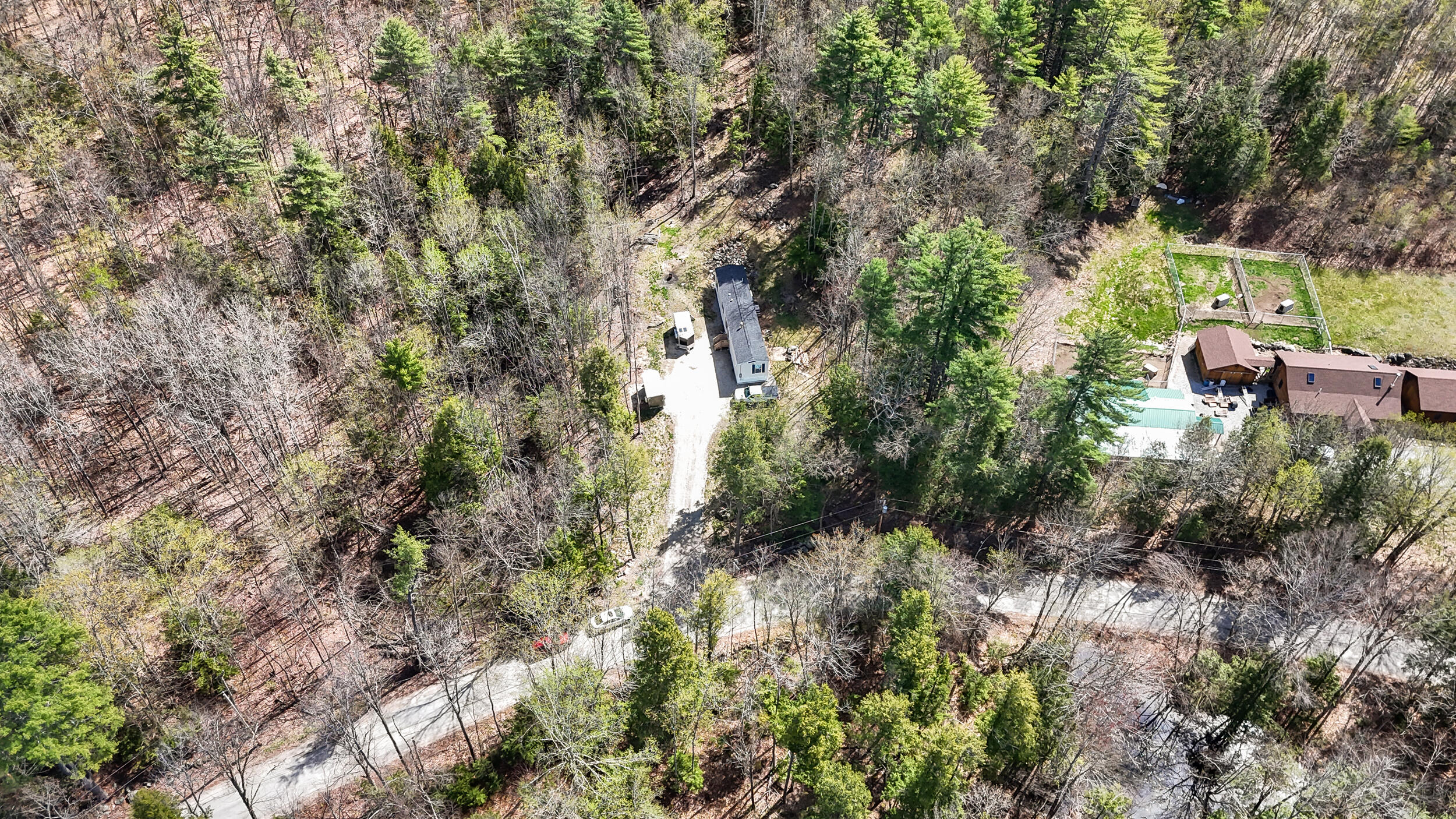 210 Joe Berry Road Cornish, ME 04020 - Photo 19 of 26 Aerial Shot