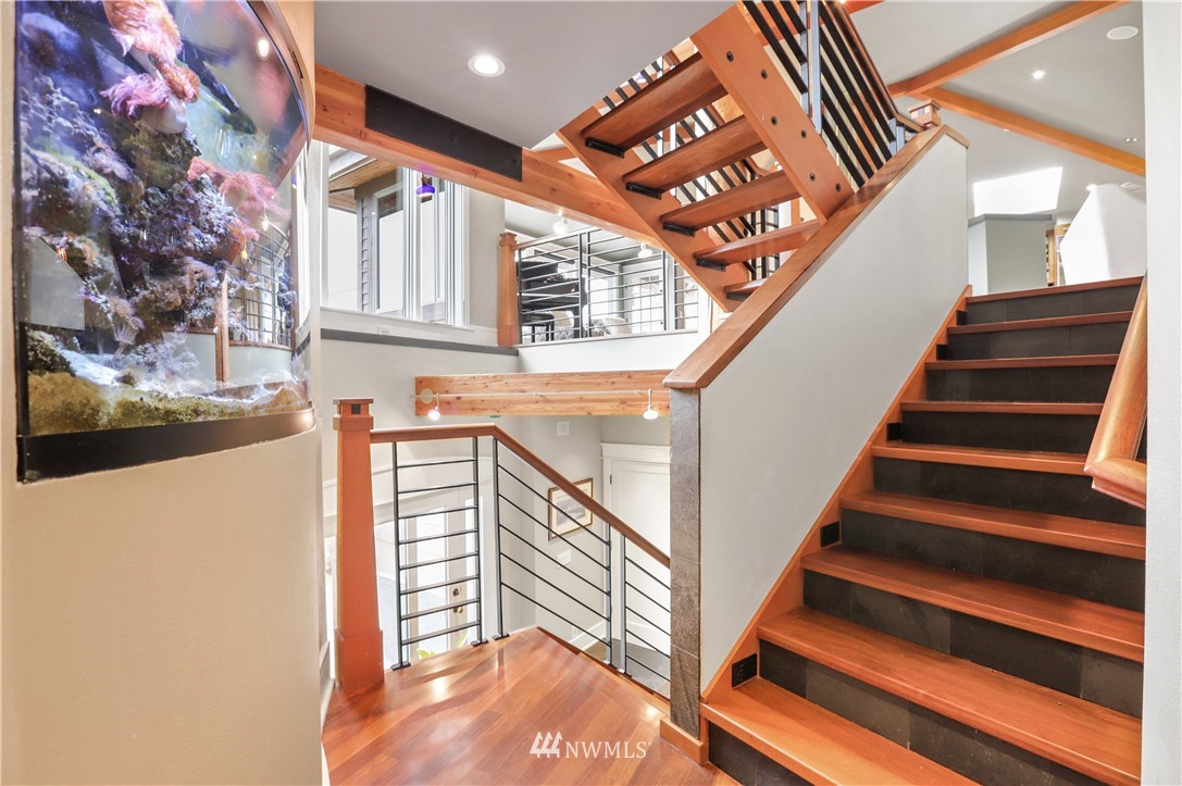 711 Briar Road Bellingham, WA 98225 - Photo 25 of 40 a view of entryway and hall with wooden floor