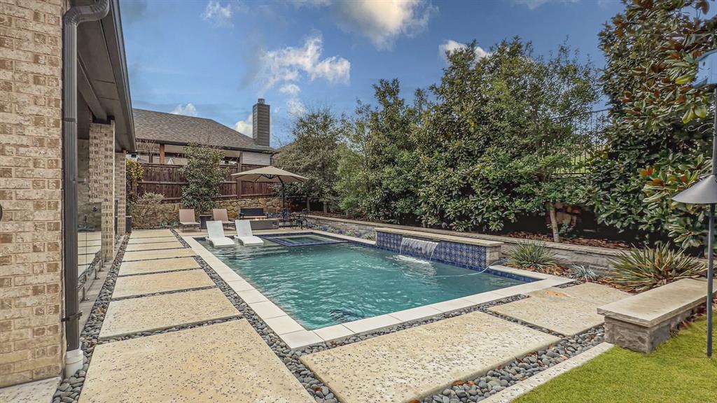 1616 Prairie Ridge Road Fort Worth, TX 76008 - Photo 35 of 40 swimming pool view with a outdoor seating space