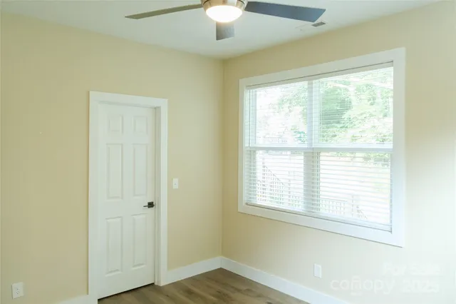a view of a door of a house