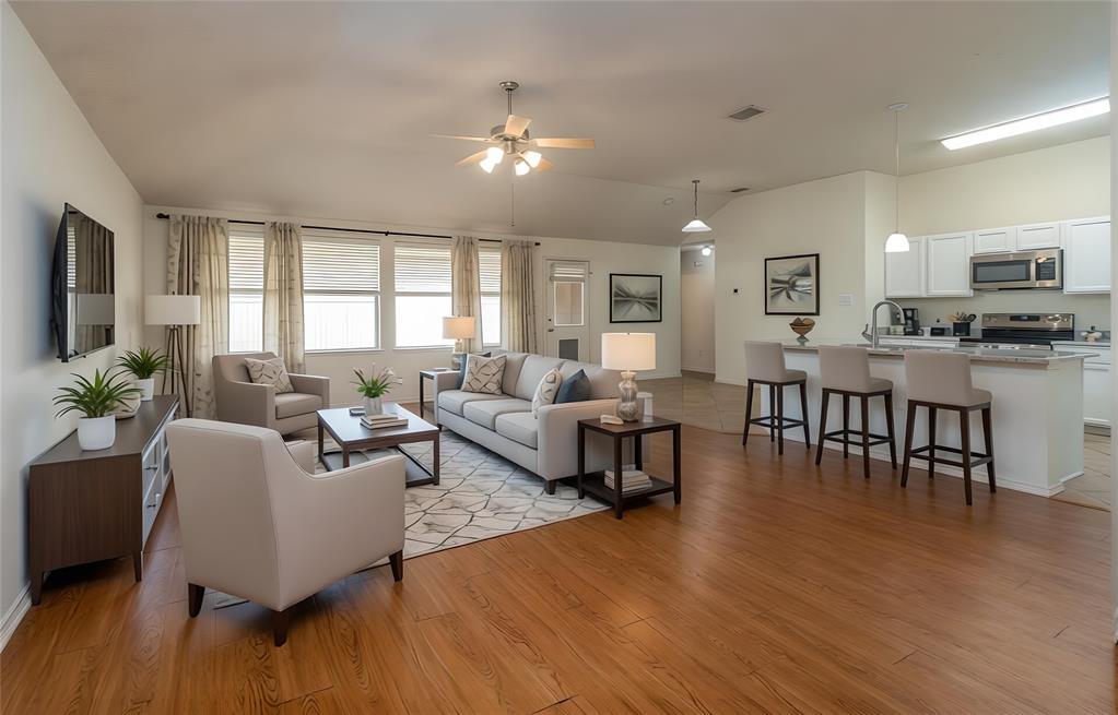107 Hazelnut Trail Forney, TX 75126 - Photo 7 of 37 Virtually Staged Family Room