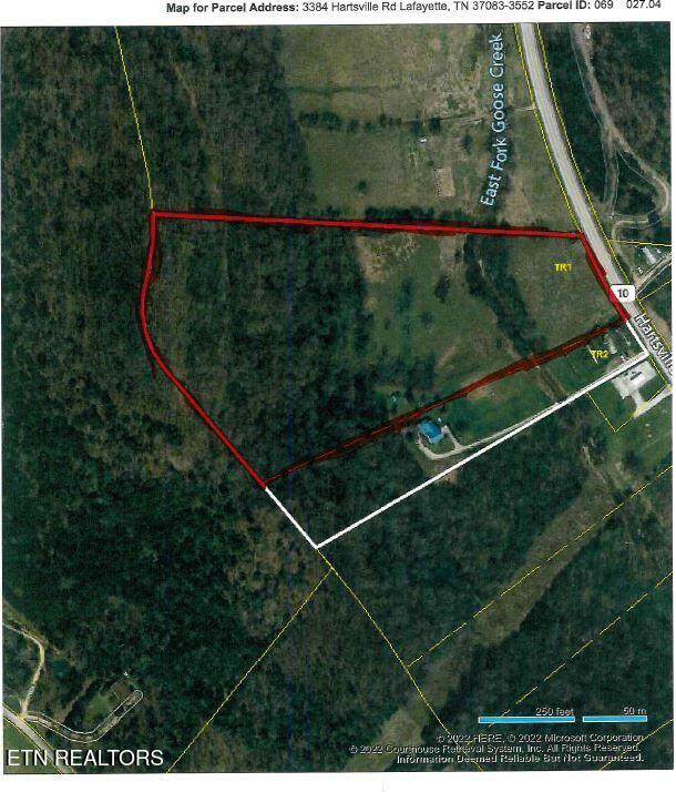 14-ac Hartsville Road Lafayette, TN 37083 - Photo 33 of 37 AERICAL MAP